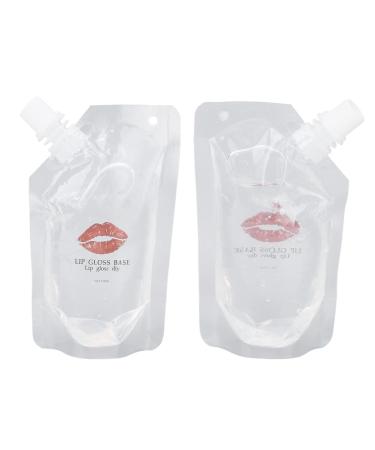 Moisturizing Lip Gloss Base - 100ml Thick Texture for Cosmetic Production | Enhance Moisture & Shine - Buy Online on GoSupps.com