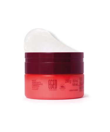 O Botic rio Egeo Choc High Body Lotion, Velvety Hydration with Chocolate & Strawberry Gourmand Fragrance, Fast-Absorbing Sweet Moisturizer, 8.8 Ounce (250g)