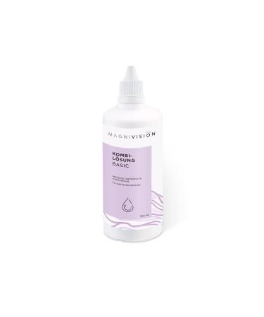 Magnivision Kombs solution basic 360ml combination solution for soft contact lenses for cleaning and storing soft contact lenses borate -free made in Europe - Buy Online on GoSupps.com