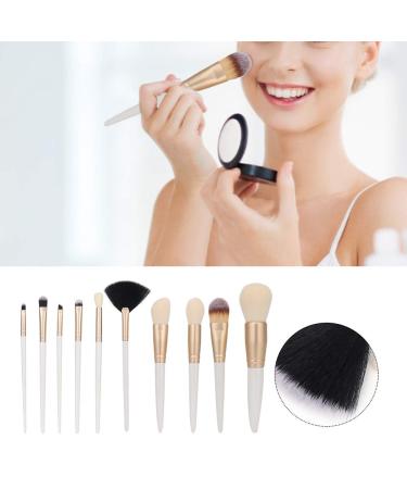 Buy Set of 10 Multifunctional Cosmetic Makeup Brushes - Perfect Eyeshadow & Makeup Brushes for All Skin Types | International Shipping Available - Buy Online on GoSupps.com
