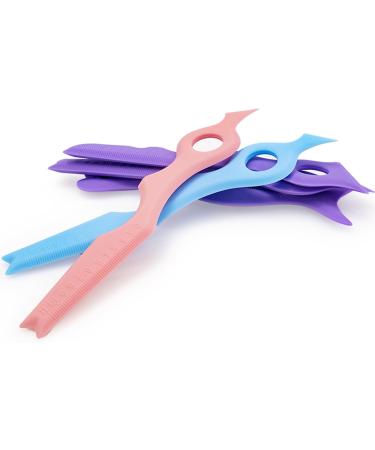 MCAORI Silicone Eyeliner Makeup Stencils Wing Tips Reusable Washable Aid Eyebrow Pencil Quick Stencil for Shape Eyebrows - Buy Online on GoSupps.com