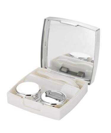 Mini Contact Lens Case with Mirror - Portable Eye Care Storage for Glasses & Contacts - Buy Online on GoSupps.com