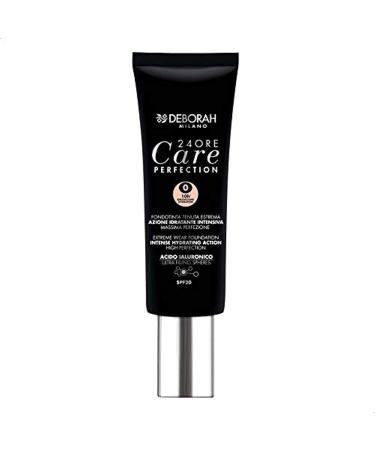 DEBORAH Deborah Milano 24Ore Care Perfection Extreme Wear Foundation Spf20 N 0 Fair Rose 30 ml