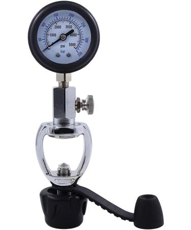 Extralife Scuba Diving Yoke Tank Pressure Checker - 5000/350 BAR - Diving Accessories - Buy Online on GoSupps.com
