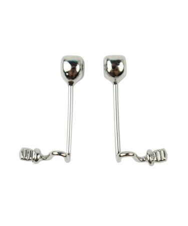 SBTRKT 100pcs (50 pairs) welding goggles glasses nose arm stainless steel nose bracket holder eyewear accessories