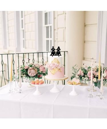 Motorcycle Wedding Cake Topper Ride with Me Forever Cake Topper Funny Mr & Mrs Cake Topper for Wedding/Anniversary/Bridal Shower Party Decor - Buy Online on GoSupps.com