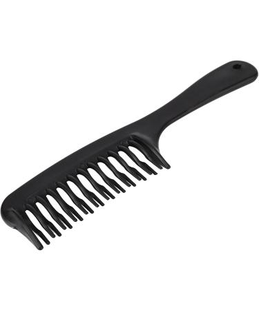 SRMAN 6X Black Double Row Tooth Detangler Hair Comb Shampoo Comb with Handle for Long Curly Wet Hair - Buy Online on GoSupps.com