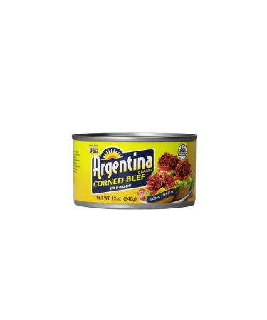 Argentina Corned Beef in Sauce (2 Pack - 24oz) Shredded - Premium Quality - Buy Online on GoSupps.com