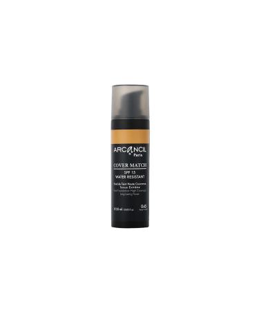 Arcancil Cover Match Foundation 045 Beige Cinnamon Vegan Foundation