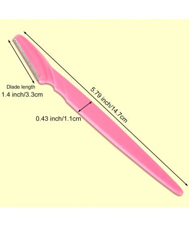 Colovis 80 PCS Eyebrow Razor & Dermaplaning Tool for Facial Hair Removal - Men & Women - Precision Cover - Disposable Blades - 4 Colors - Buy Online on GoSupps.com