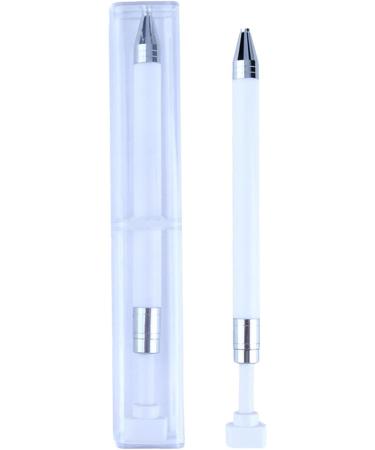 Nail Drill Pen - Nail Art Pen Nail Art Drill Pen | Precision Dotting Pen for Nail Art Manicure Art Pen for Nails Lightweight Portable Nail Tool for Home and Travel White - Buy Online on GoSupps.com