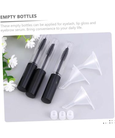 NULYLU 1 Set Empty Eyelashes Transparent Eyeliner Tubes Mascara Tube and Wand Mascara Wands Kits Plastic - Buy Online on GoSupps.com