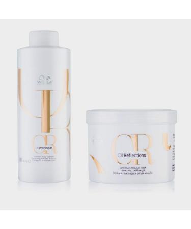 Wella Oil Reflections Shampoo 1000ml + Mask 500ml