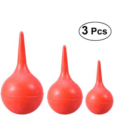Artibetter Ear Wax Removal Syringe - 3pcs Hand Bulb Rubber Suction Wash Tool for Baby & Adults - Buy Online on GoSupps.com