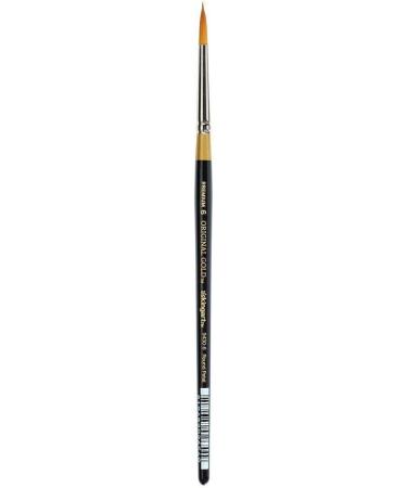 KINGART Original Floral 3 Pc Set Golden Taklon Flora Petal Brushes Black/Gold - 3 Piece (B-108) - Buy Online on GoSupps.com