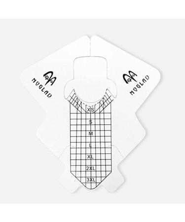 Worparsen 100/300Pcs Acrylic Nail Forms Sticker Nail Forms for Nail Tips Guide Nail Forms For Thick Nail Art Tips Extension Forms for Salon Nail Art DIY 100Pcs - Buy Online on GoSupps.com