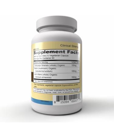 Priority One Vitamins Better Days 60 Capsules Power Your Brain with Shrooms* - Buy Online on GoSupps.com