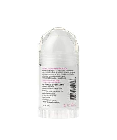 CRYSTAL Mineral Deodorant Stick - Unscented 24-Hour Odor Protection - Aluminum & Paraben Free - 4.25 oz (2 Pack) - Buy Online on GoSupps.com
