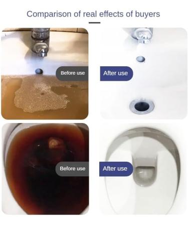 Powerful Drain Cleaner Quickly Clears Clogs in Toilet and Kitchen Pipes 10.5 oz - Buy Online on GoSupps.com