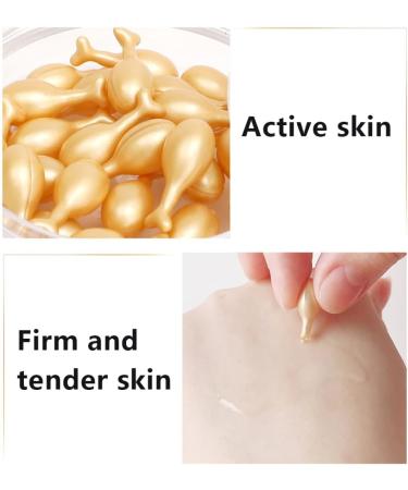 Generic Face Serum Capsules Night Serum Capsules Pore Minimizer Capsules Hyaluronic Acid Essence Capsules Face Skin Moisturiser Hydrating Face Serum - Buy Online on GoSupps.com