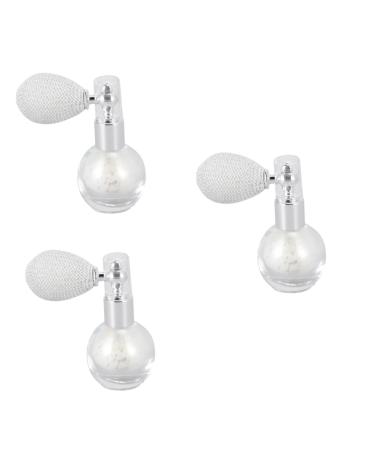 Angoily 3pcs Spray Bottles Highlighter Body Shimmer Powder Perfume Bottle Face Powder Diamond Sprayer 1 count (Pack of 1) As Shownx3pcs