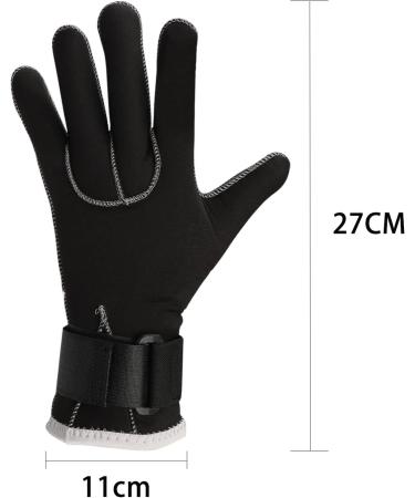 3MM Neoprene Wetsuit Gloves for Men and Women | Thermal, Anti-Slip Dive Gloves for Scuba Diving, Snorkeling, Surfing | Medium Size - Buy Online on GoSupps.com
