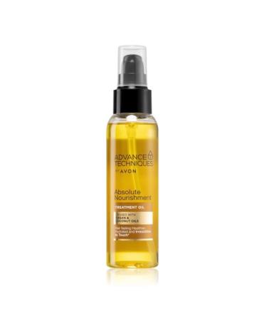 Buy Avon Advance Techniques Argan & Coconut Oil Moisturising Hair Serum 100ml - Nourish Your Hair for Softness & Shine | International Shipping Available - Buy Online on GoSupps.com