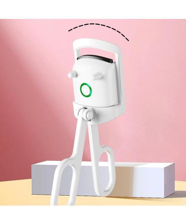 Aiwjeakh Eyelash Curler Portable Electric Eyelash Curler Perm Long Lasting Eyelashes Curls Thermal Eyelash Curler Makeup Tools - Buy Online on GoSupps.com