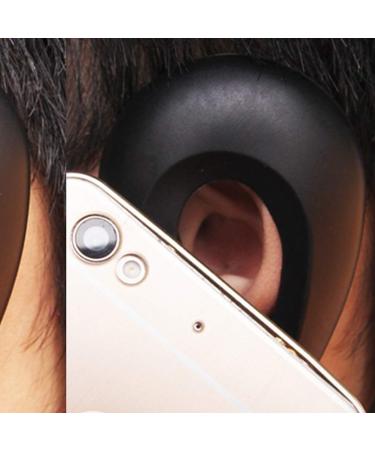 2 Pairs Black Hair Dyeing Earmuffs Protector Hair Coloring Ear Covers - Buy Online on GoSupps.com