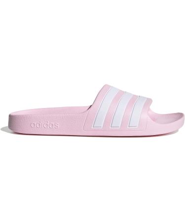 Buy adidas Unisex Kids Adilette Aqua Slide Sandals - Clear Pink Cloud White - EU 38 | International Shipping Available - Buy Online on GoSupps.com