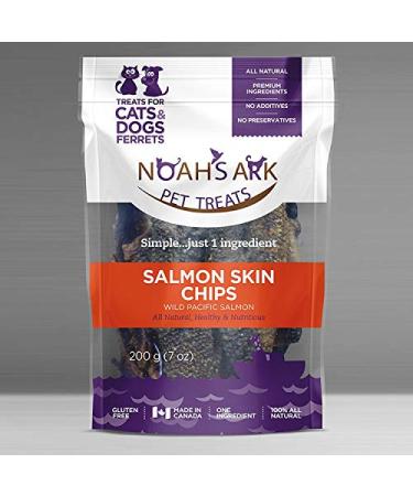 Noah's Ark Salmon Skin Chips 200g