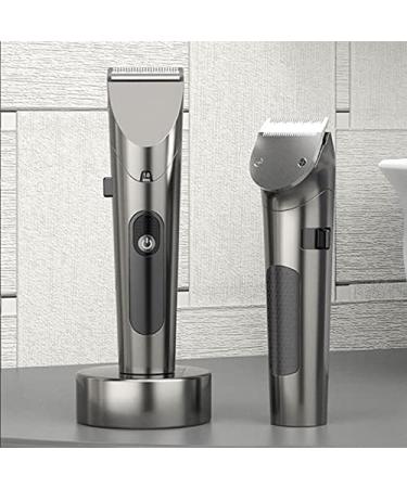 Professional Hair Clippers for Men - Rechargeable Electric Trimmer with LED Screen & Washable Design - Buy Online on GoSupps.com