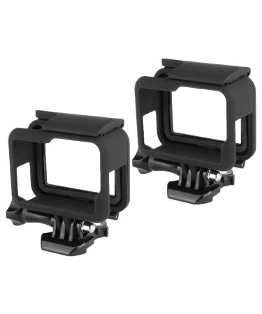 No 2 pieces frame housing for GoPro HERO7/6/5 case fixed frame GoPro5 frame for action camera GoPro Hero 7 Black accessories GoPro with quick assembly holder