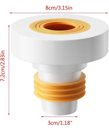 Sink Drain Plug Convenient Dishwasher Drain Solution Drain Cover Effective Odor Prevention For Bathroom & Kitchen Sink Drain - Buy Online on GoSupps.com