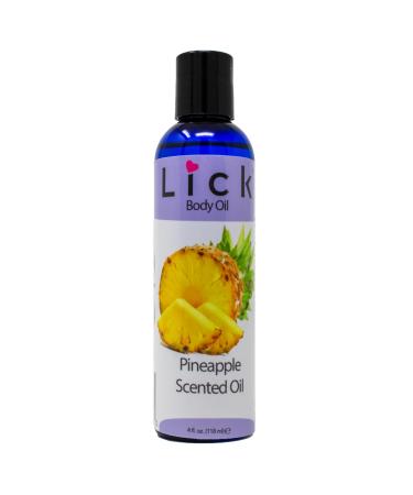 LICK Pineapple Scented Body Oil - Moisturizing and Hydrating Aromatic Oil