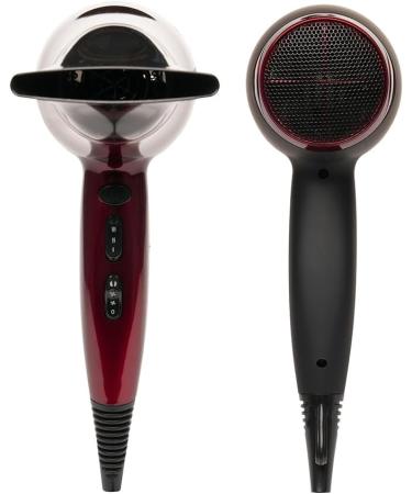 Paul Anthony Ultra Pro 2200W Hair Dryer - Hot Red | 3 Heat Settings, 2 Speed Settings, Cool Shot | Concentrator Nozzle, Diffuser | Safety Cut-Off | H1520RD - Buy Online on GoSupps.com