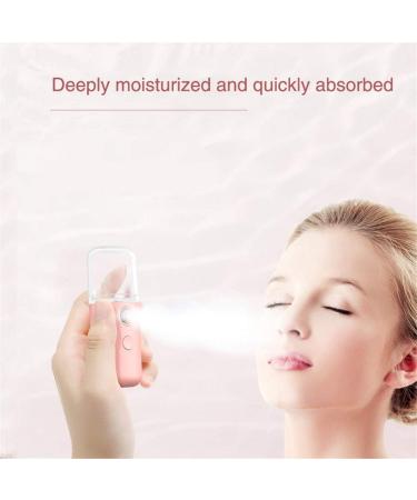 Decqerbe Mist Sprayer Mini 30Ml Nano Portable Face Body Steamer Moisturizing Skin Care Humidifier Instruments(Pink) - Buy Online on GoSupps.com