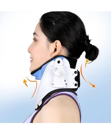 SAFWEL Cervical Collar Adjustment Chiropractic Back Head Vertebra Recovery Tool Neck Support Brace