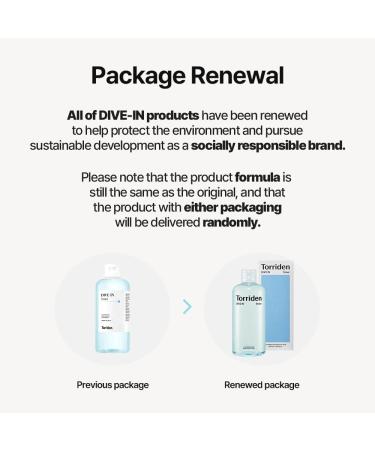 Torriden Dive-in Hyaluronic Acid Toner 10.14 fl oz | Low pH Astringent for Hydrating Sensitive Skin | Alcohol-Free, Fragrance-Free | Pack of 1 - Buy Online on GoSupps.com
