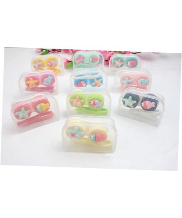 Buy Solustre Portable Cartoon Contact Lens Container - Stylish & Practical Lens Storage Case for Travel - Buy Online on GoSupps.com