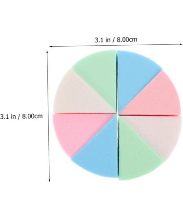 MAGICLULU 9 Sets Triangular Sponge Puff White Sponge Setting Powder Puff Makeup Blending Sponge Triangle Makeup Powder Puff Wedge Makeup Sponge Makeup Puff Hairpin Miss Face - Buy Online on GoSupps.com