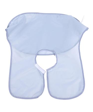 FOMIYES Shaving Hair Catcher Beautician Apron Smock 1Pc Beard Apron Beard Cape Beard Catcher Hair Clippings Catcher Grooming Cape Apron Beard Hair Catcher Hair Cutting Apron 65x56cm Grey