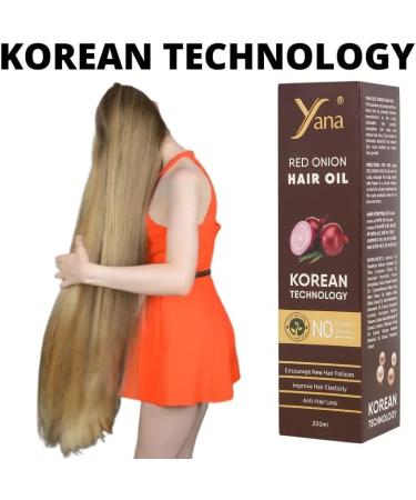 Onion & Black Seed Hair Oil For Long Hair Men By Korean Technology - Buy Online on GoSupps.com