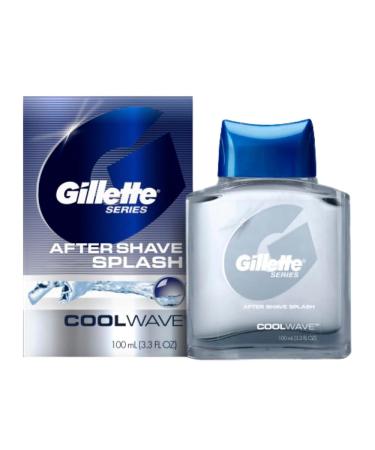 Gillette Series Cool Wave After Shave, 3.3 fl oz, 100 ml