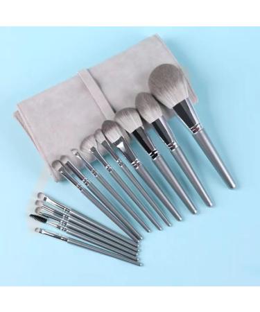 Eyeshadow brush Contour brush Beginner-Friendly Makeup Brushes: Complete Set for Flawless On-the-Go Application 14 small+bag - Buy Online on GoSupps.com