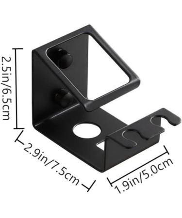 Alipis 2-Pack Electric Toothbrush Holder Wall Bracket | Stainless Steel Bathroom Organizer for Electric Toothbrushes & Razors | Space-Saving Design - Buy Online on GoSupps.com