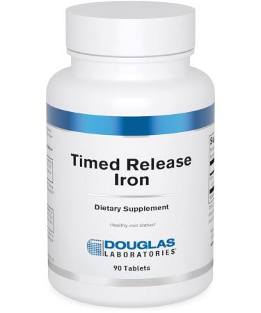 Douglas Laboratories Timed Released Iron | Carbonyl Iron to Support Energy Production Hormones and Neurological Health* | 90 Tablets