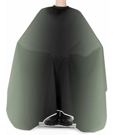 Gradient Green Ombre Barber Cape - Adjustable Hair Cutting Cape for Men Women & Kids | 55x63 Inch Sage Green Salon Gown - Buy Online on GoSupps.com