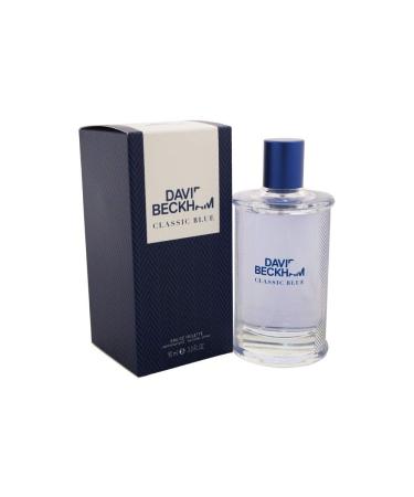 David Beckham Classic Blue Men's Eau de Toilette Spray 3 Ounce (Pack of 2)