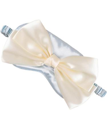 Soft Blackout Eye Cover Bowknot Decor Light Blocking Faux Silk Cotton Eye Cover with Elastic Strap for Women (-1411240140312) ZJchaoy0g6v587a3-12 - Buy Online on GoSupps.com